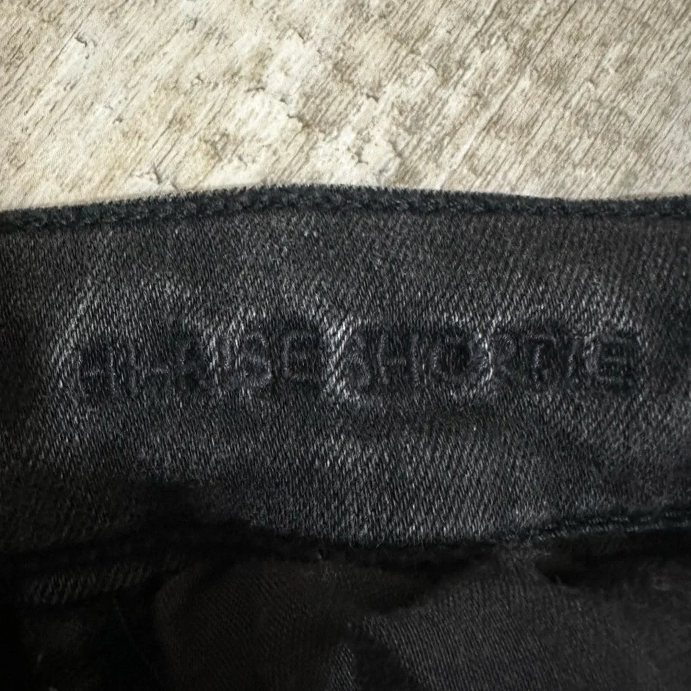 American Eagle Hi Rise Shortie jean shorts
